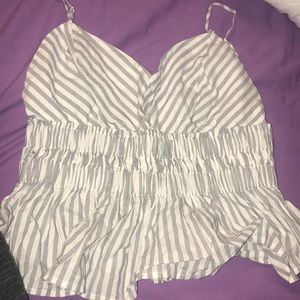 Express Peplum Tank.